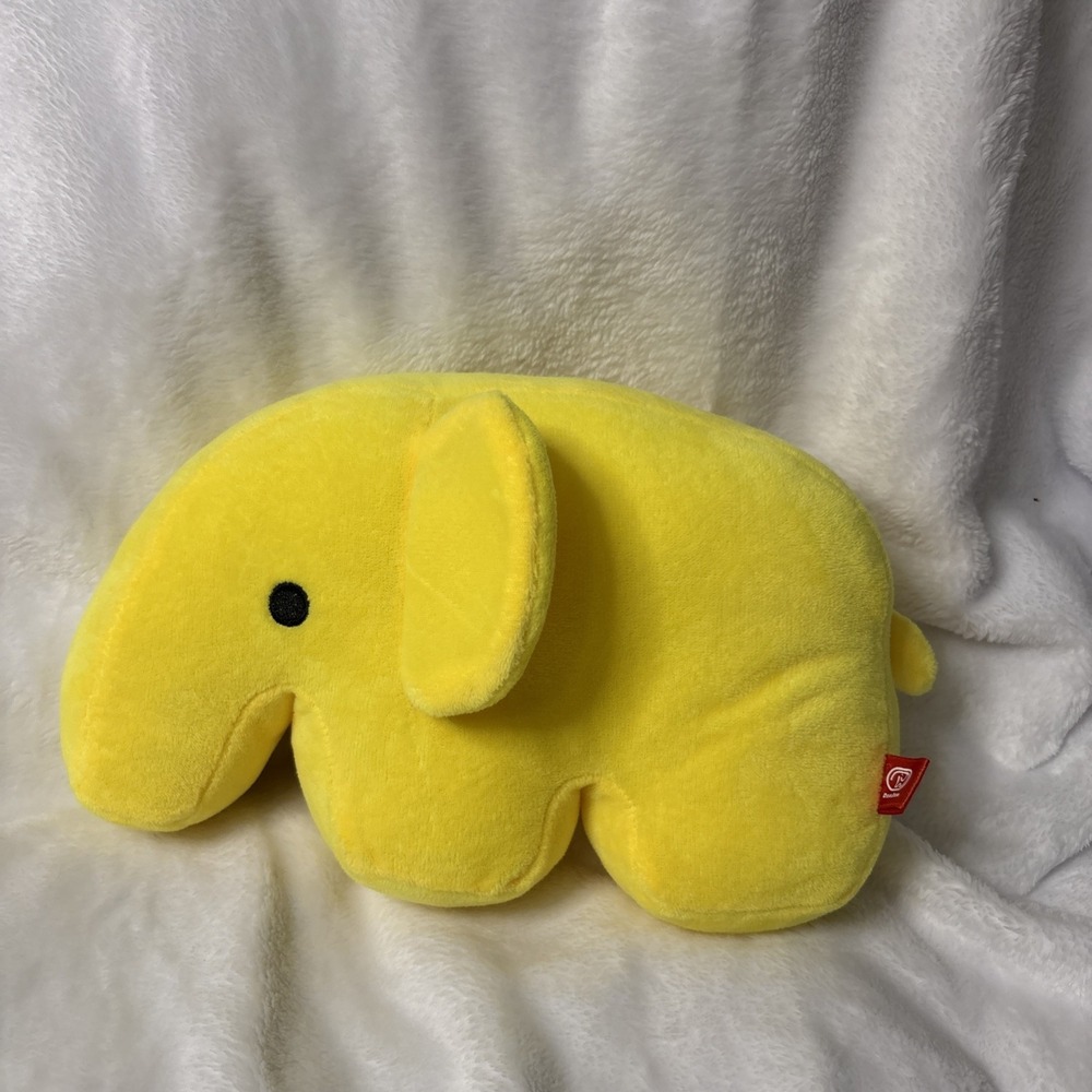 Domusubi-kun / Domuzo-kun Yellow Elephant Plush Doll Stuffed Toy 9.5 " DOM DOM